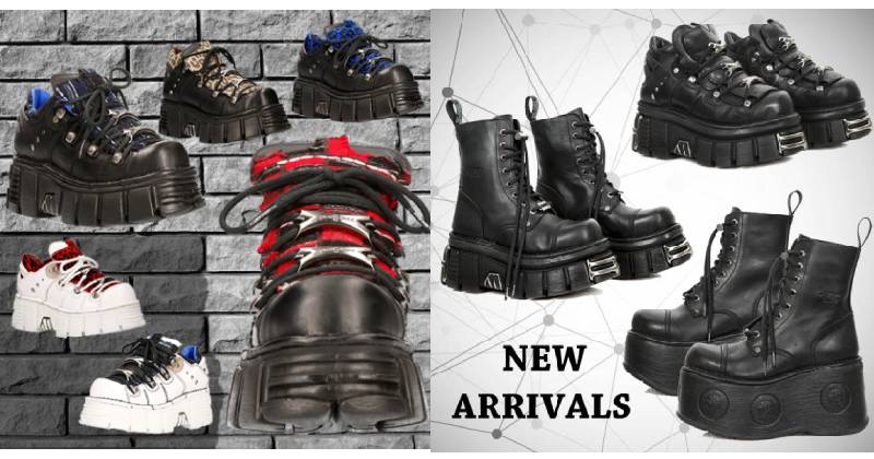 New Rock Shoes Iconic Footwear for the Bold and Rebellious